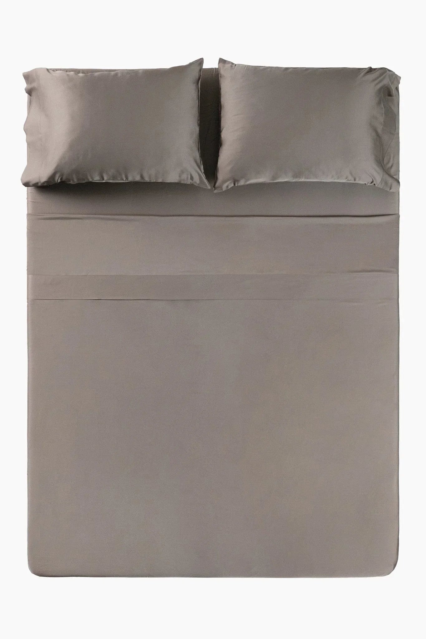 Bamboo Sateen Sheet Set in Truffle