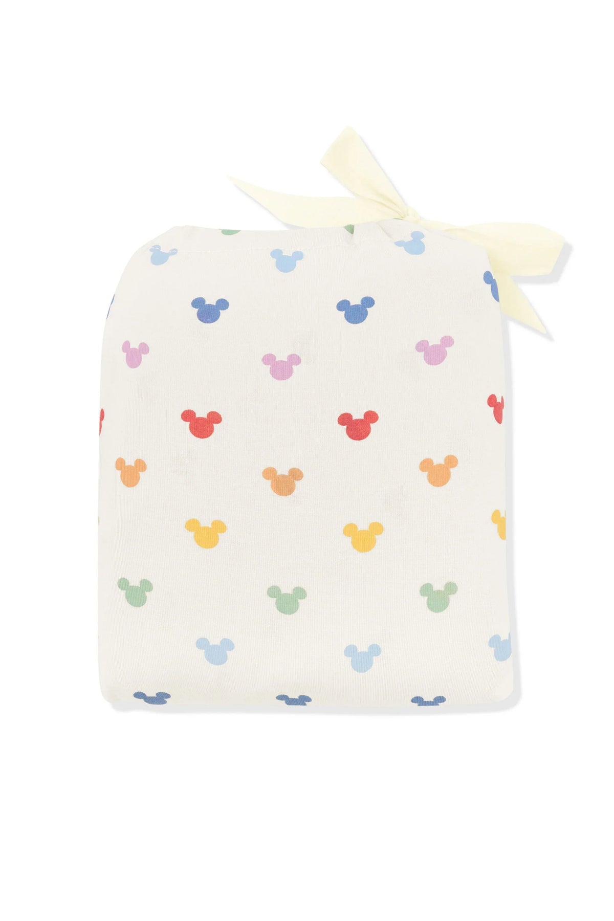Crib Sheet in Pastel Mickey Mouse