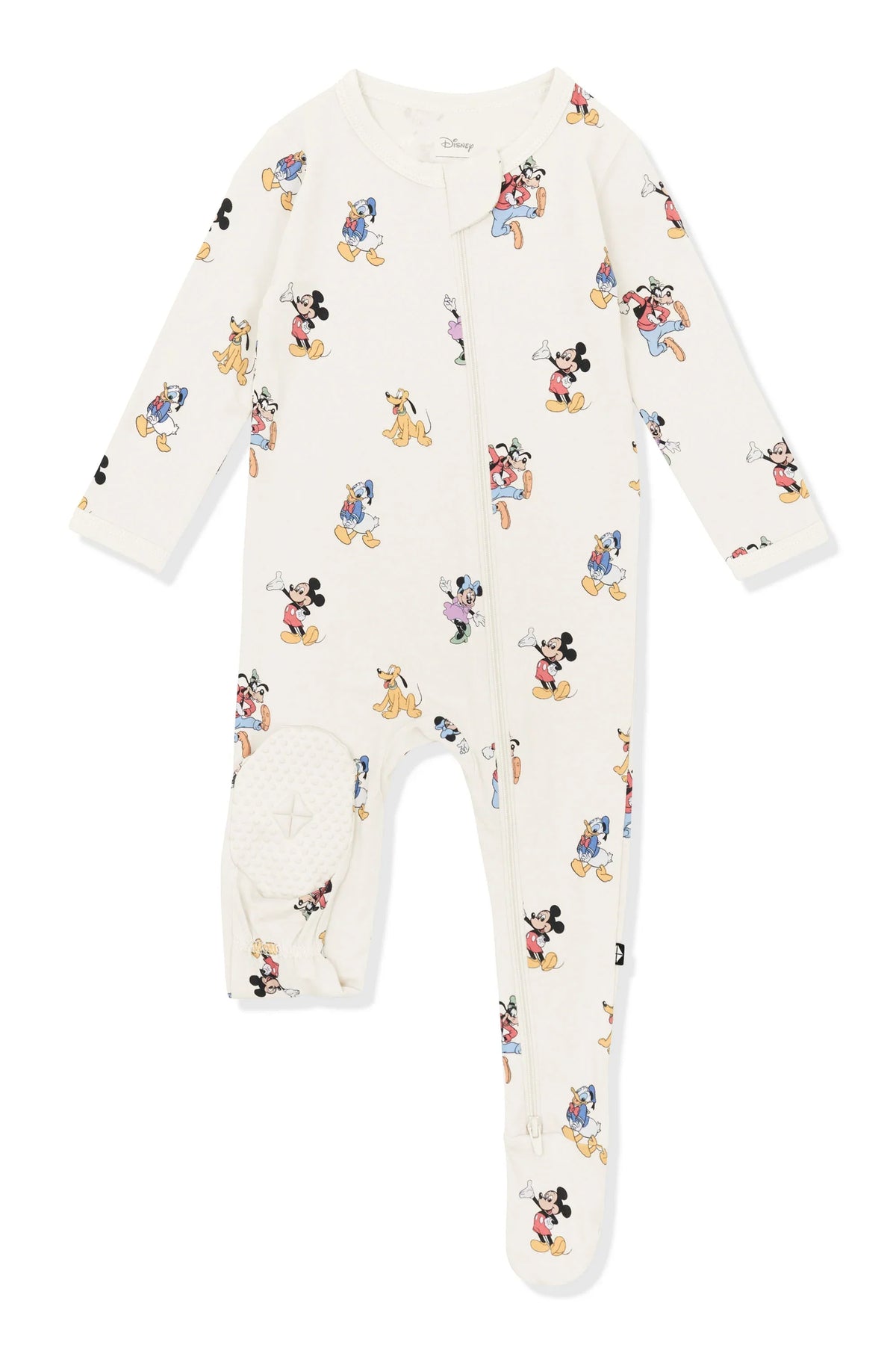 Zippered Footie in Mickey Mouse and Friends
