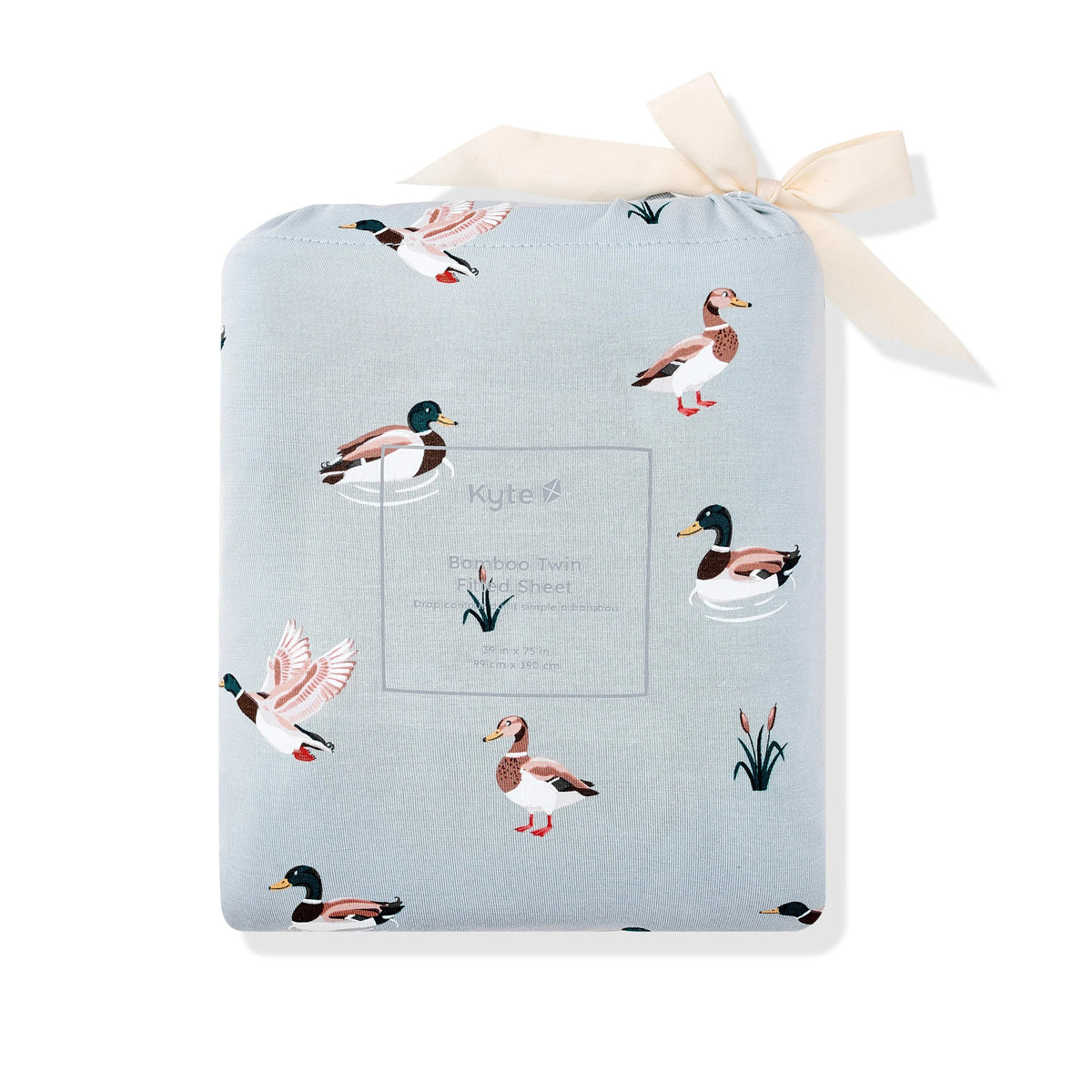Twin Sheet in Mallard Duck