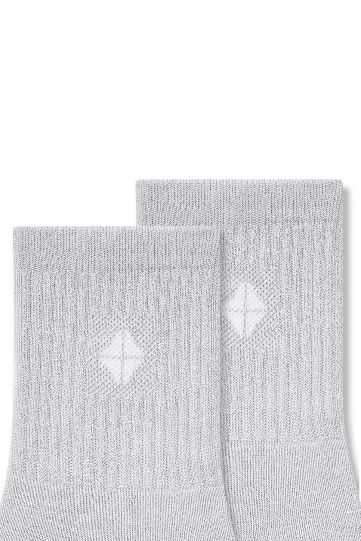 Adult Crew Socks in Storm