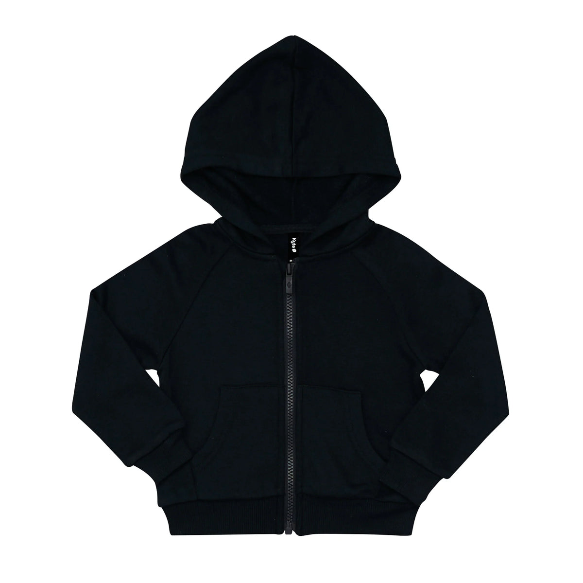 Fleece Zip Up Hoodie in Midnight
