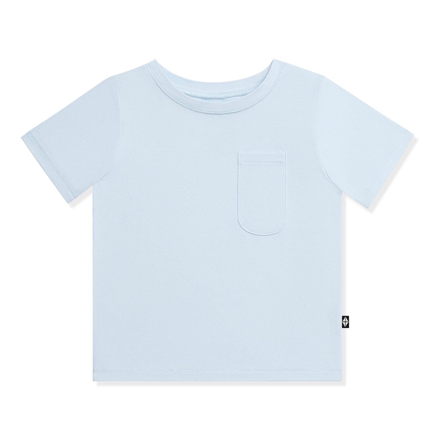 Toddler Crew Neck Tee in Breeze