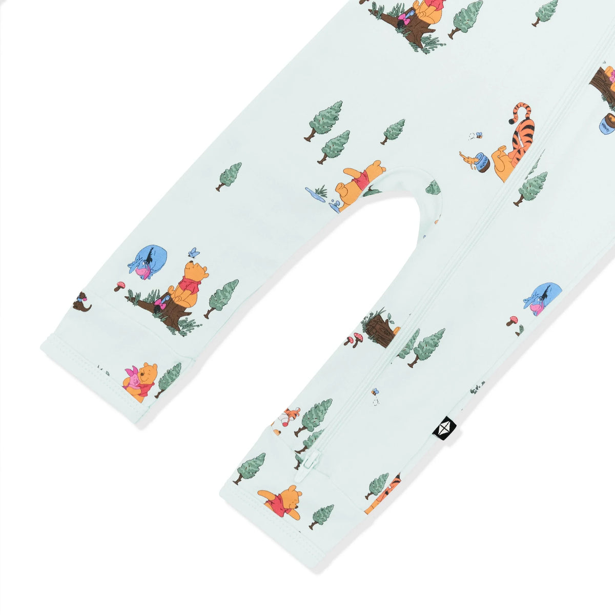 Zippered Romper in Winnie the Pooh Hundred Acre Wood