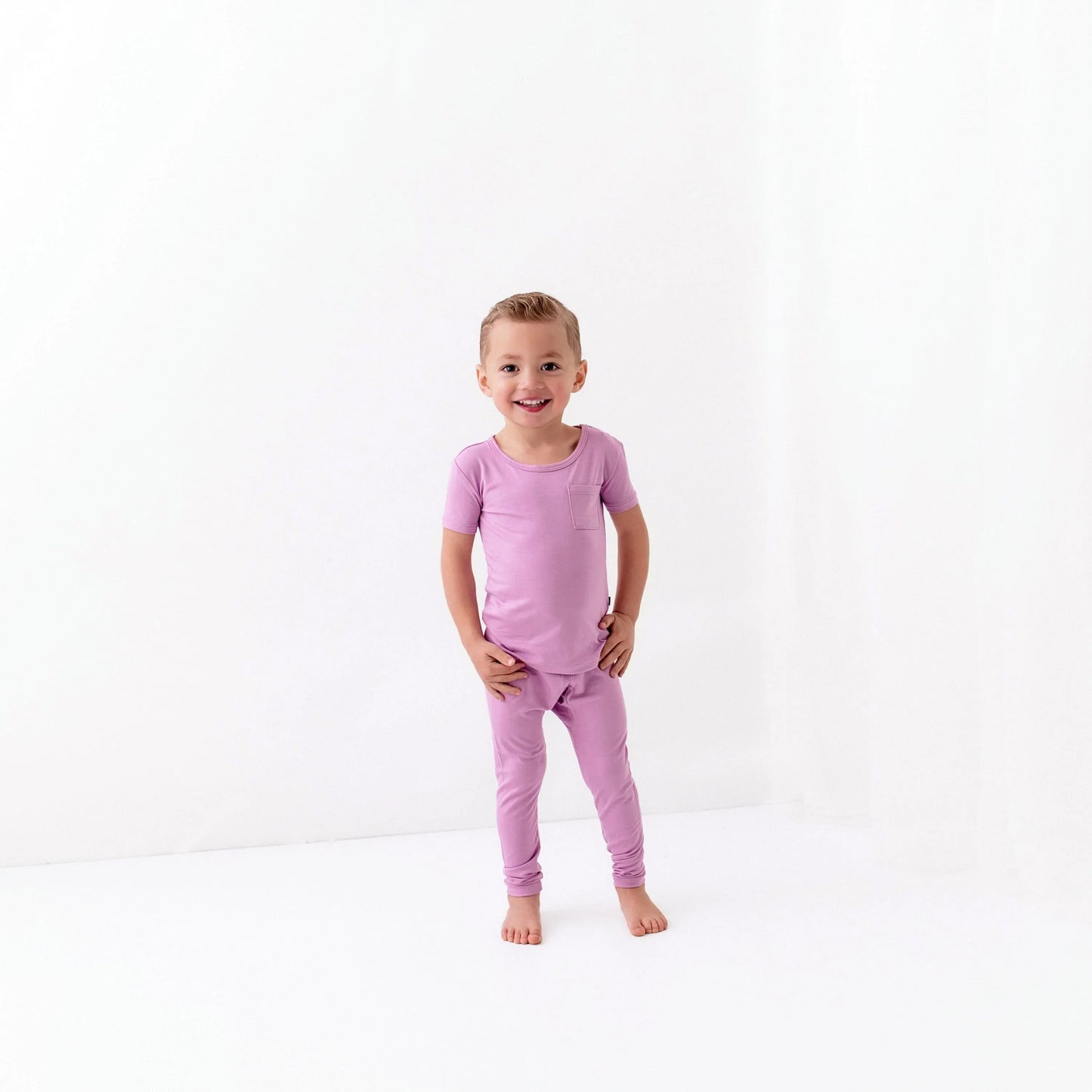 Short Sleeve with Pants Pajamas in Poi