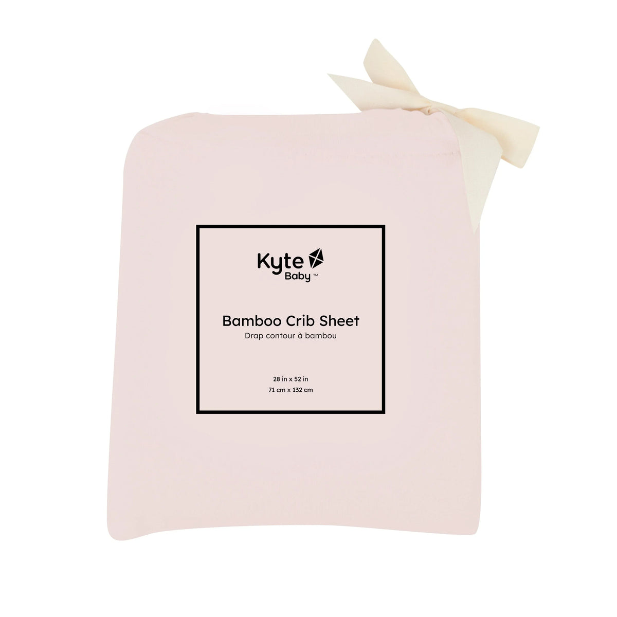 Crib Sheet in Blush