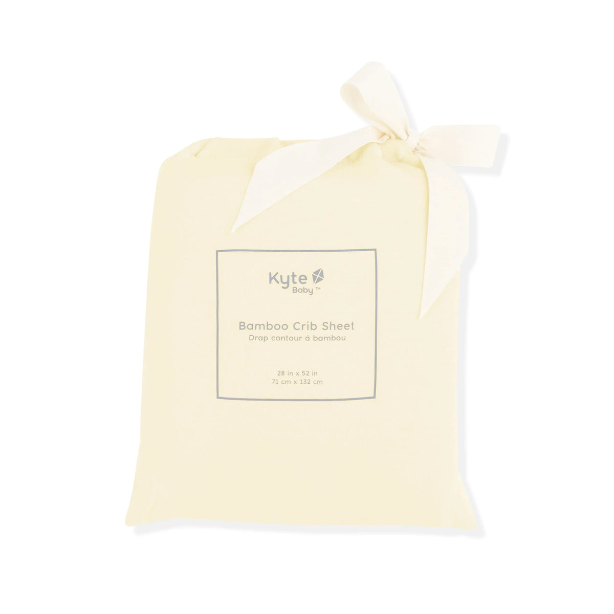 Crib Sheet in Chamomile