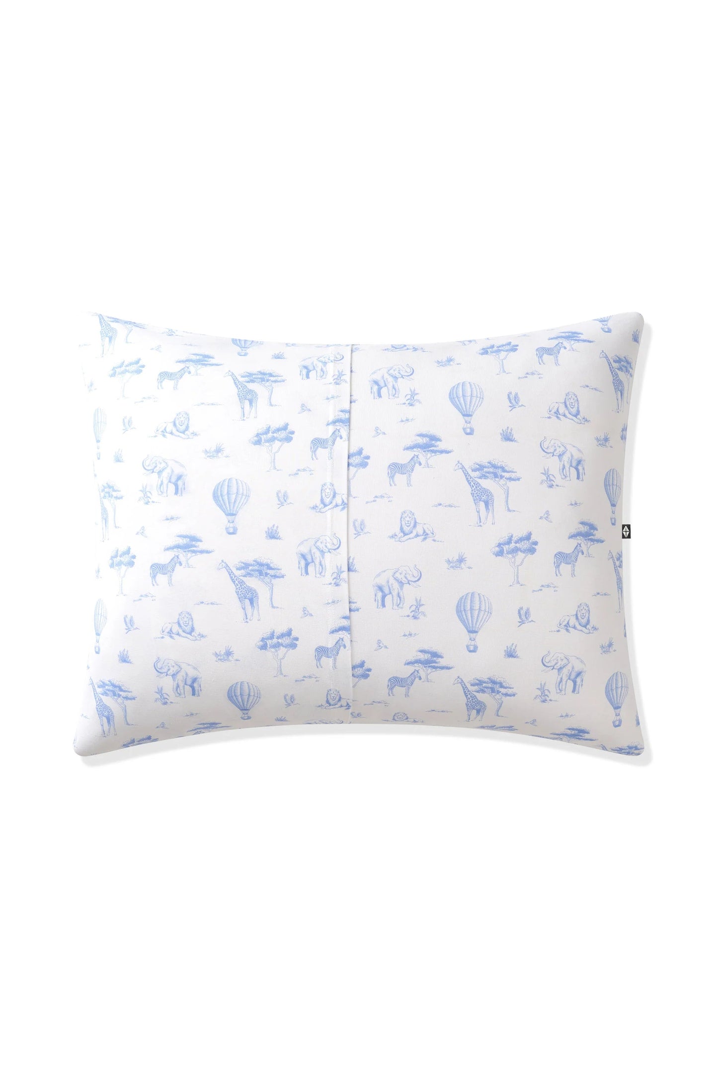 Toddler Pillowcase in Toile Safari