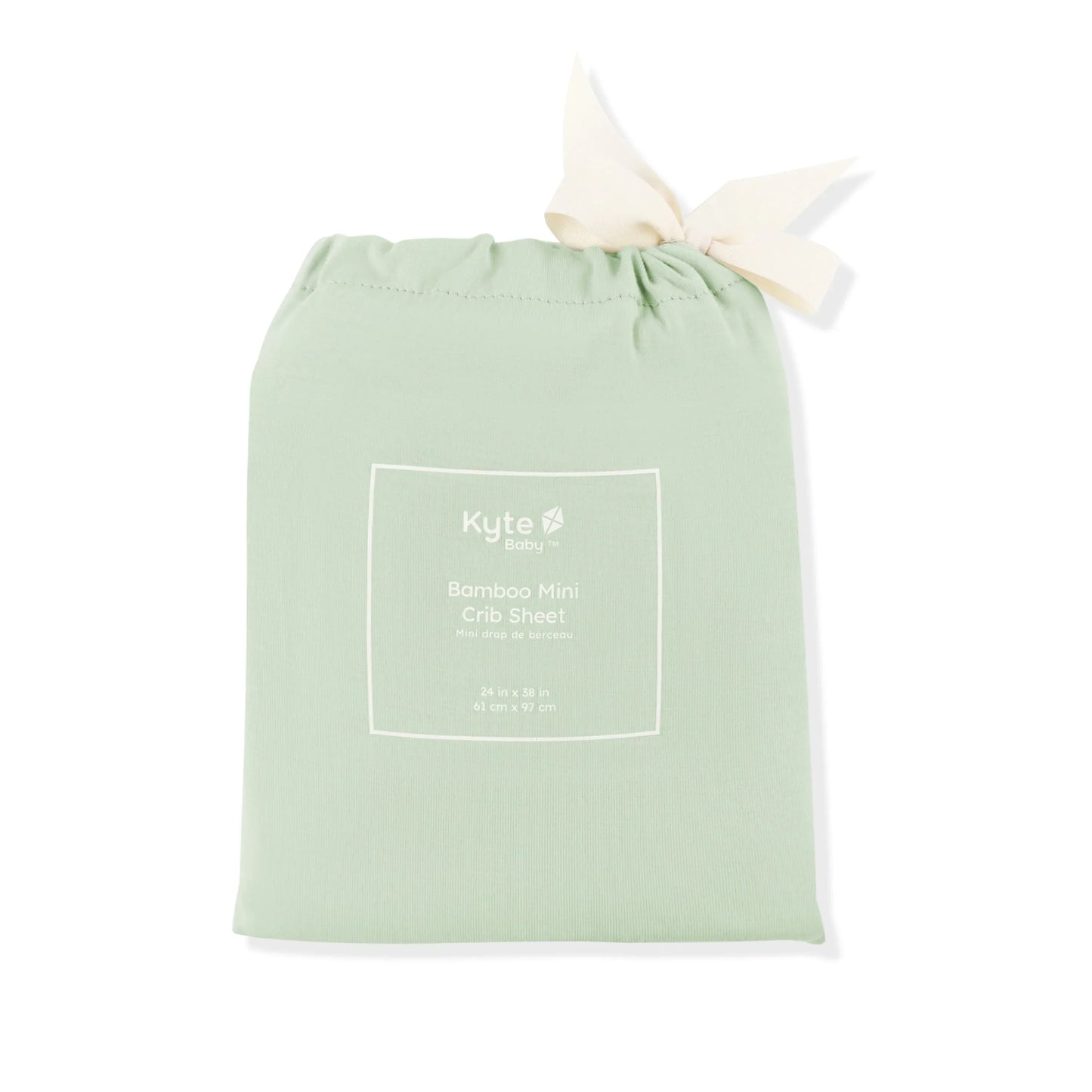 Mini Crib Sheet in Basil