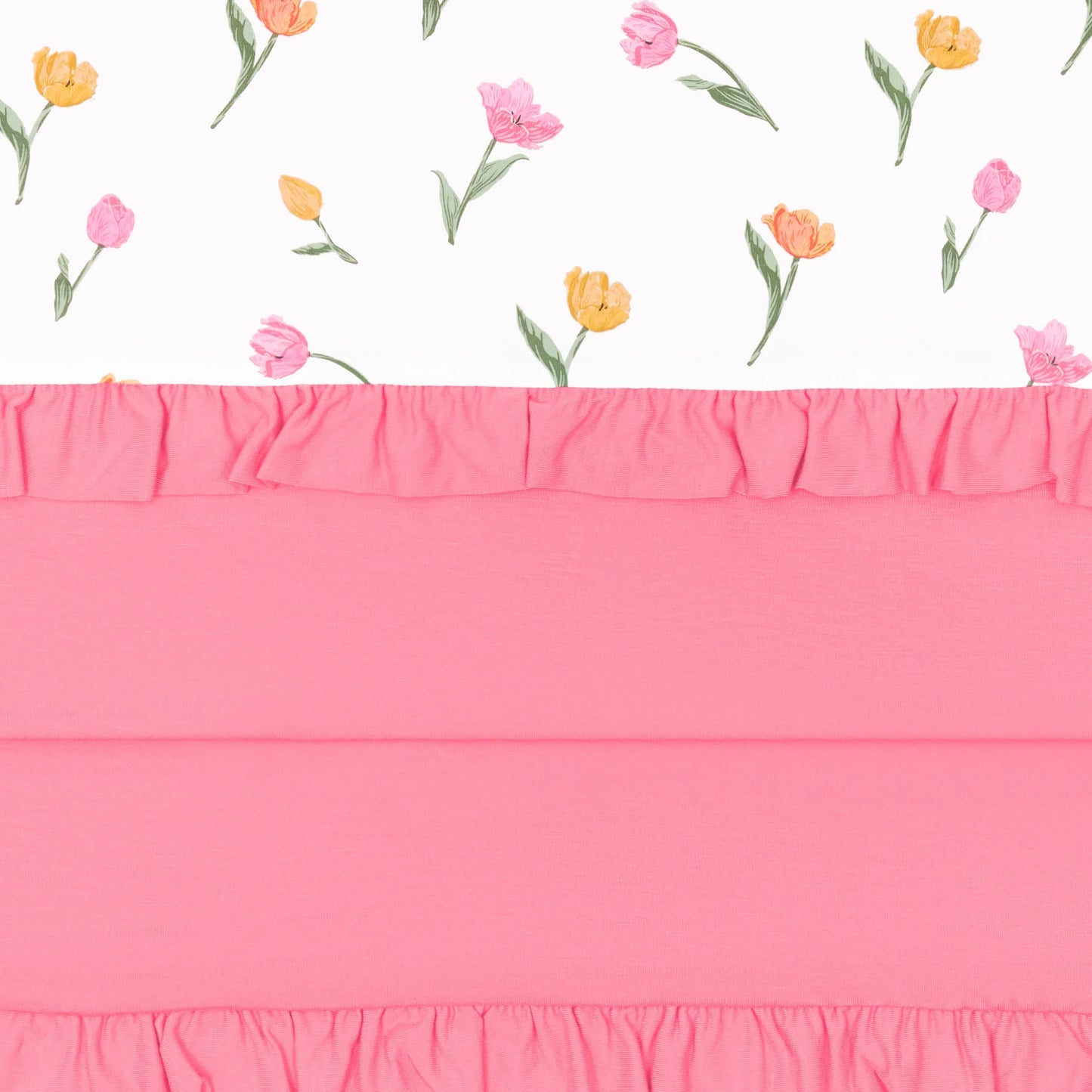 Ruffle Toddler Blanket in Tulip 0.5