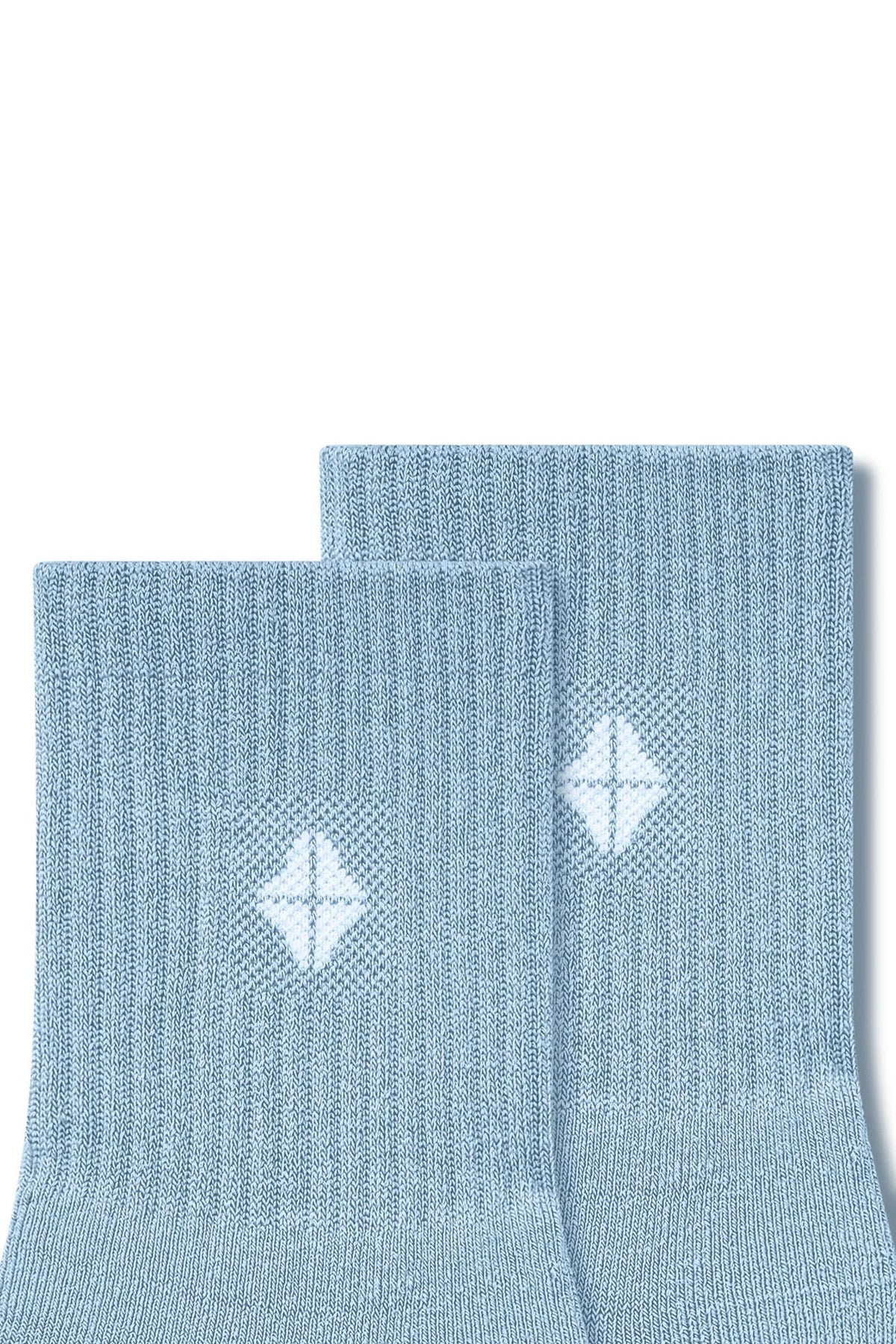 Adult Crew Socks in Breeze