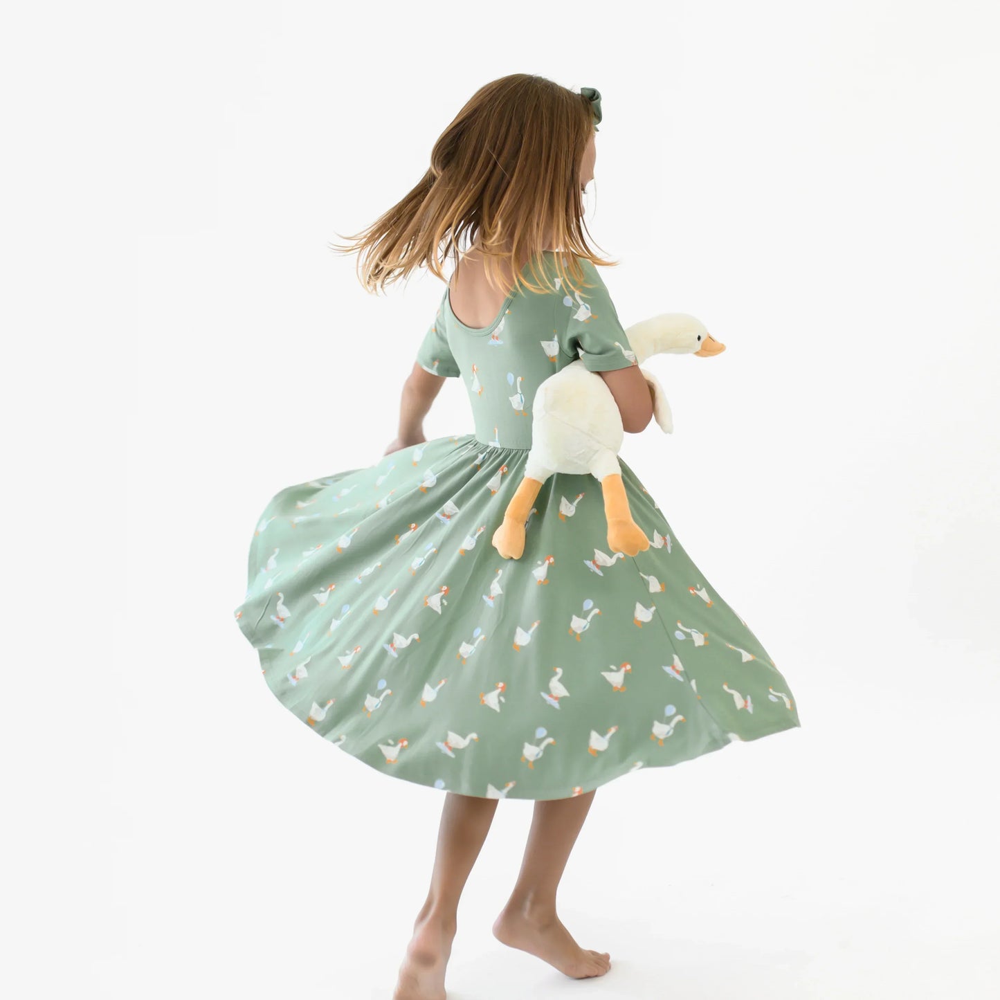 Twirl Dress in Silly Goose