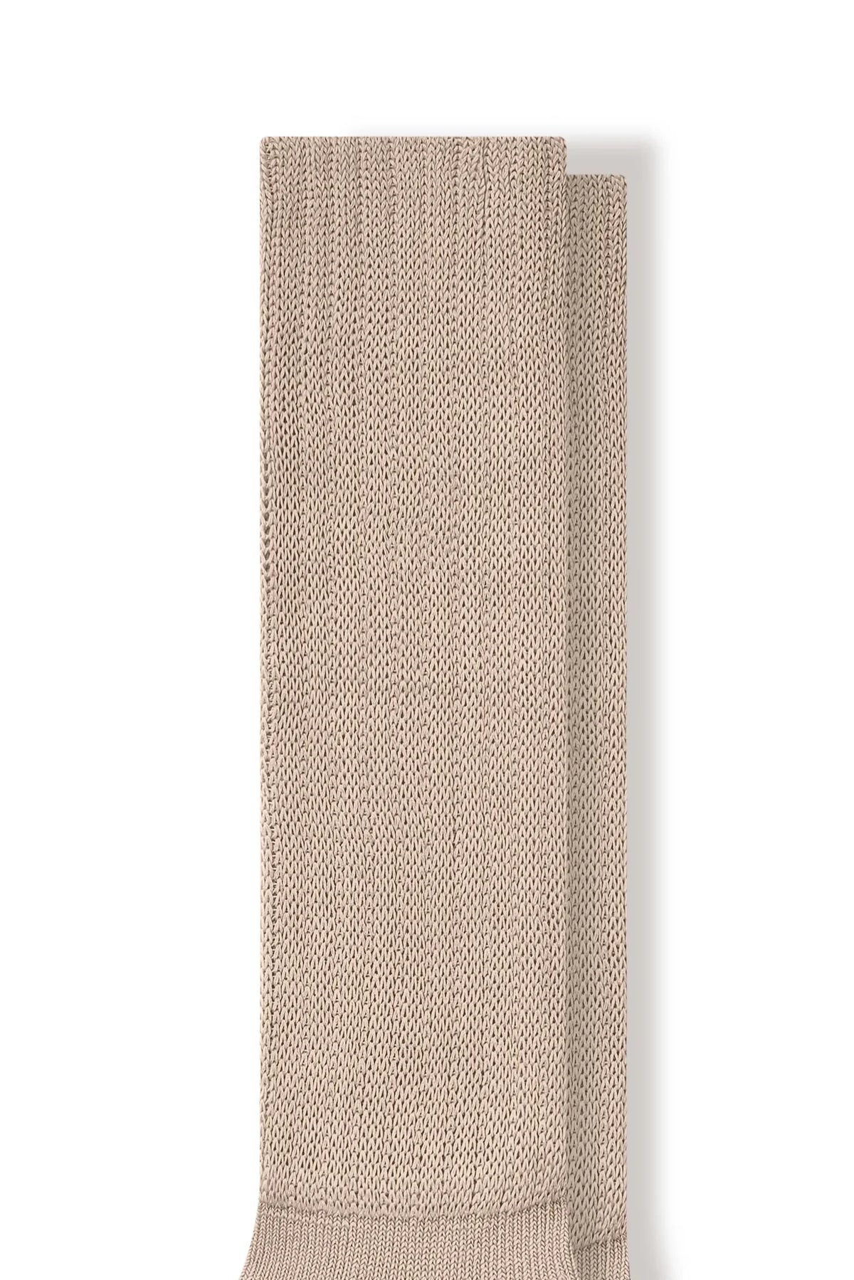 Adult Scrunch Socks in Bisque