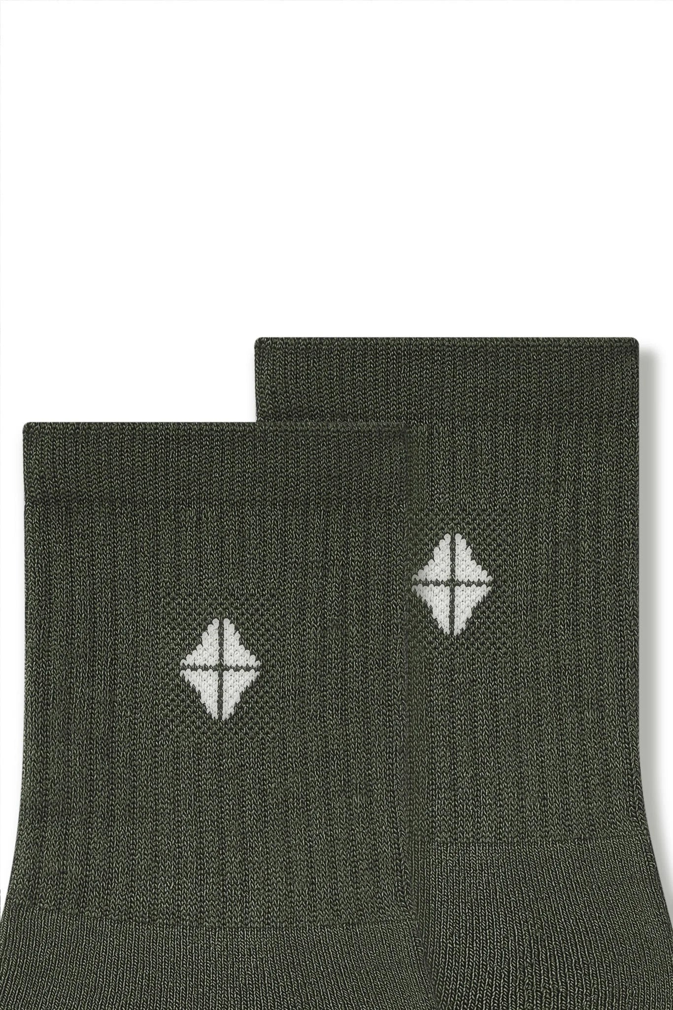 Adult Crew Socks in Fir