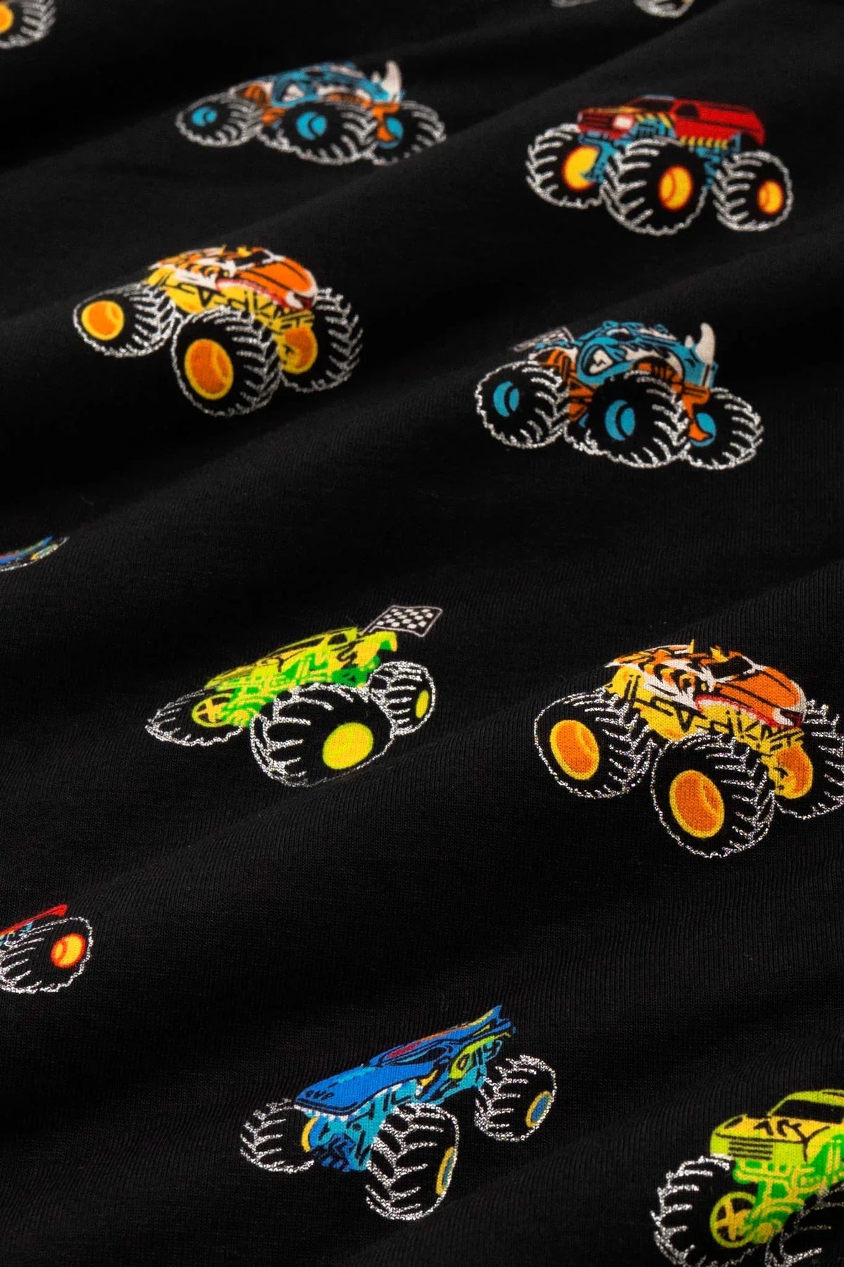 Short Sleeve Jogger Set in Monster Truck