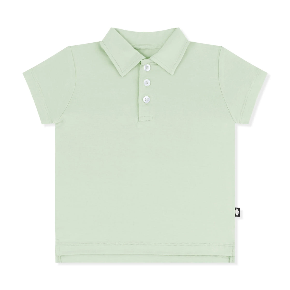 Toddler Short Sleeve Polo in Basil