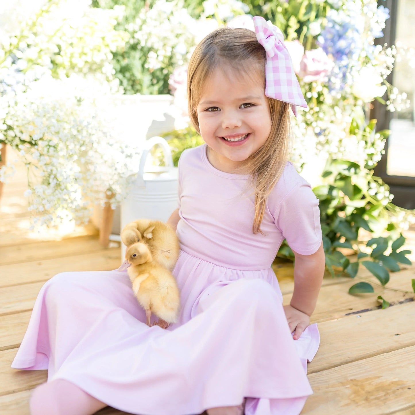 Twirl Dress in Thistle