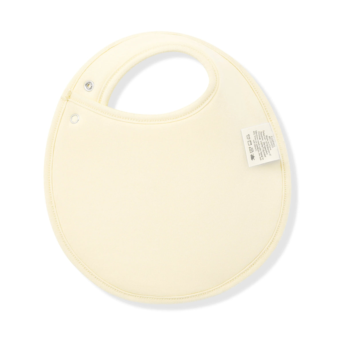 Cushy Bib in Gingham Chamomile