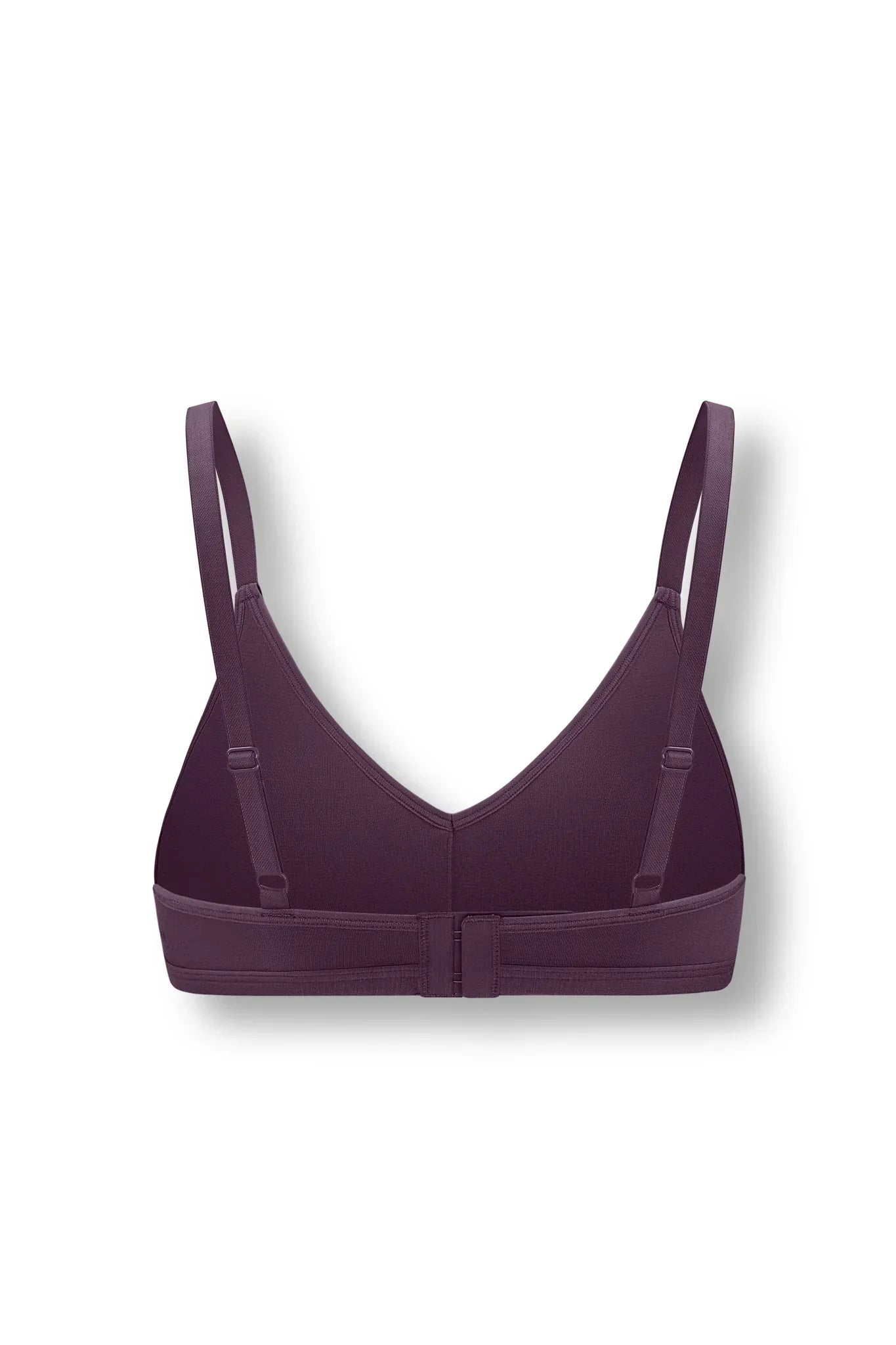 Women's V-Neck Bra in Currant