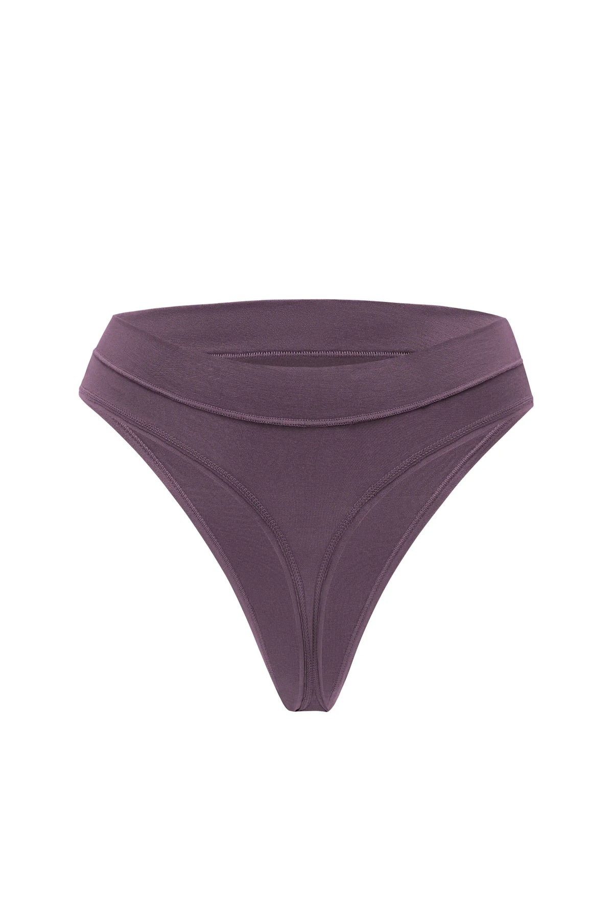 Women's Thong in Currant
