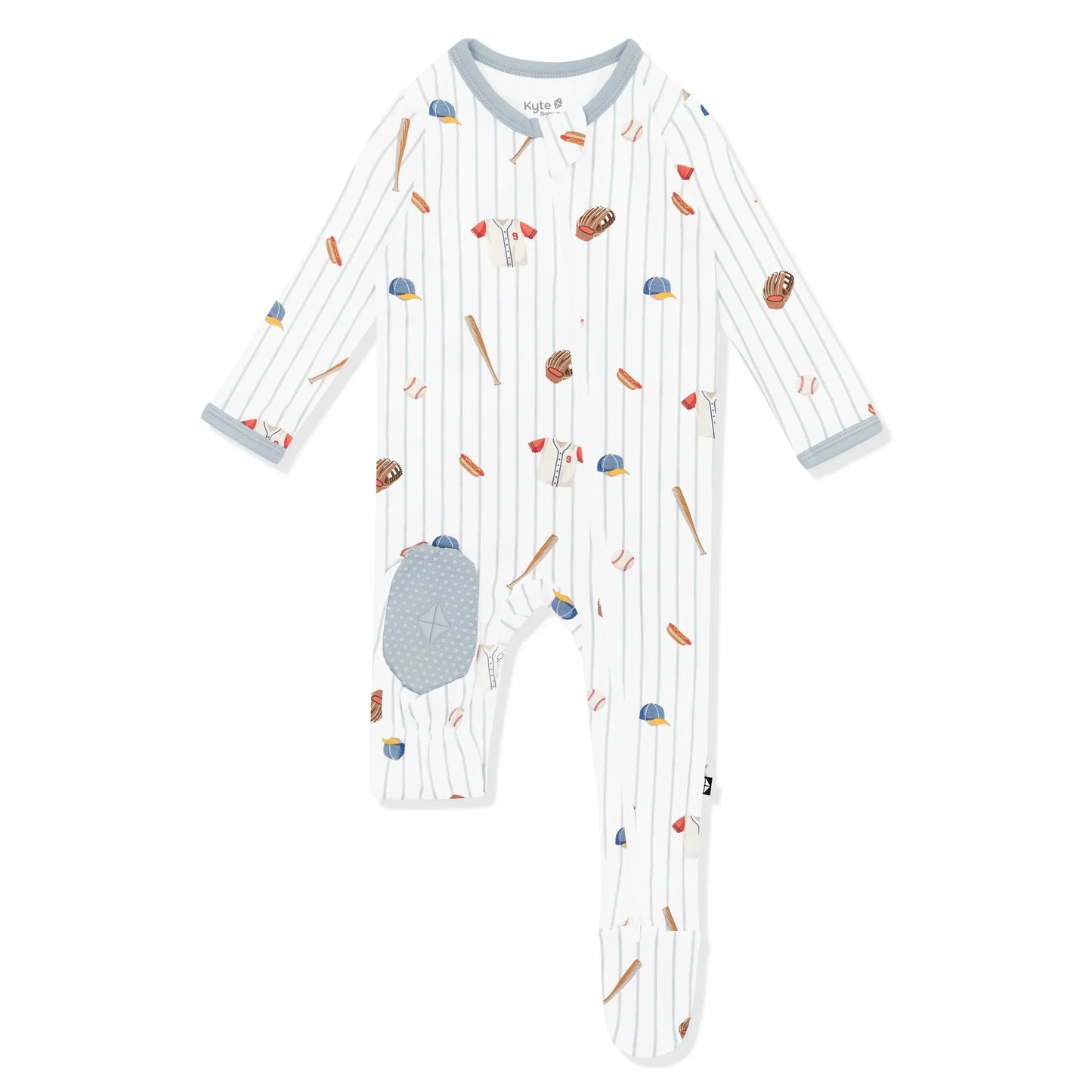 Zippered Footie in Home Run
