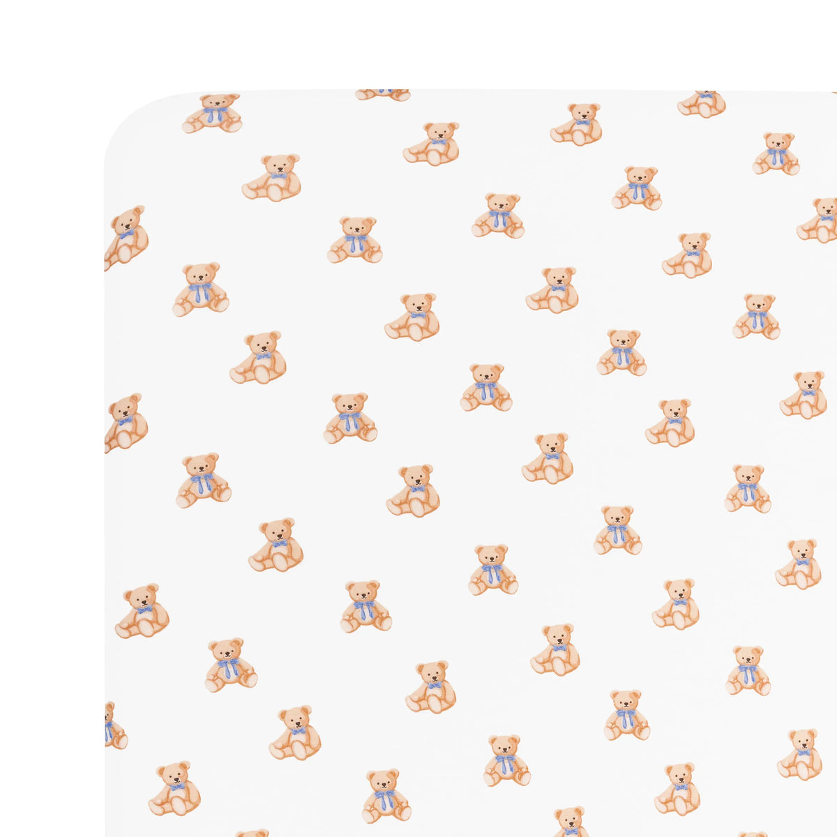 Mini Crib Sheet in Teddy Bear