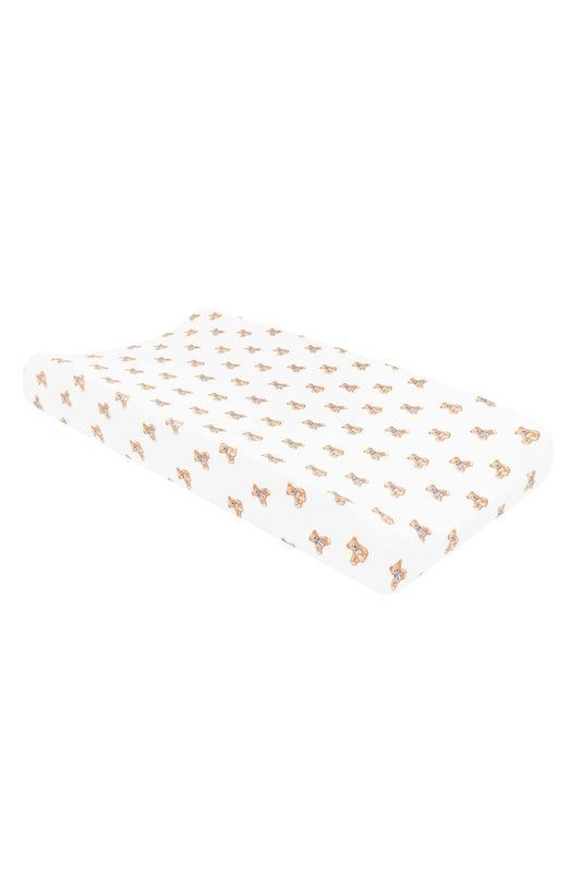 Change Pad Cover in Teddy Bear
