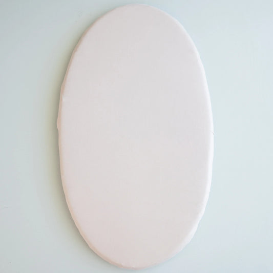 Oval Bassinet Sheet in Oat