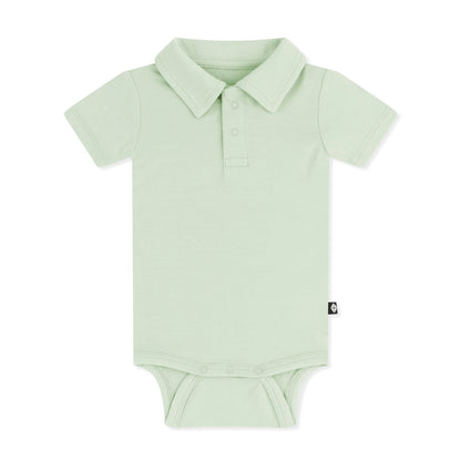 Polo Bodysuit in Basil