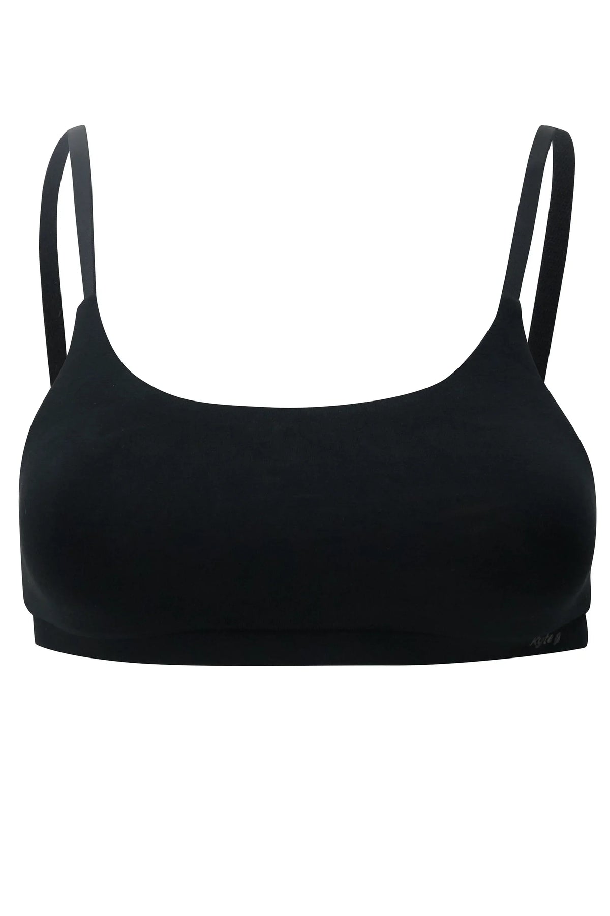 Women's Scoop Neck Bralette in Midnight