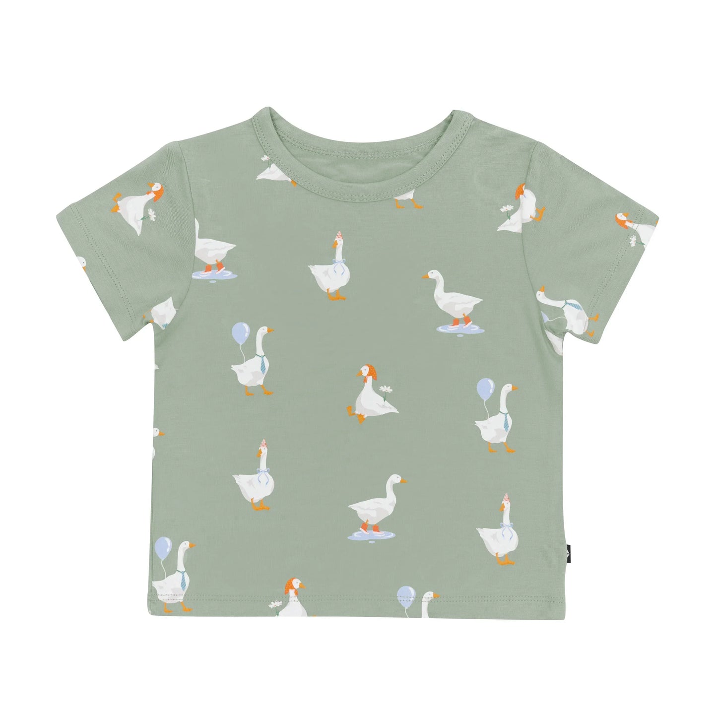 Toddler Basic Tee in Silly Goose