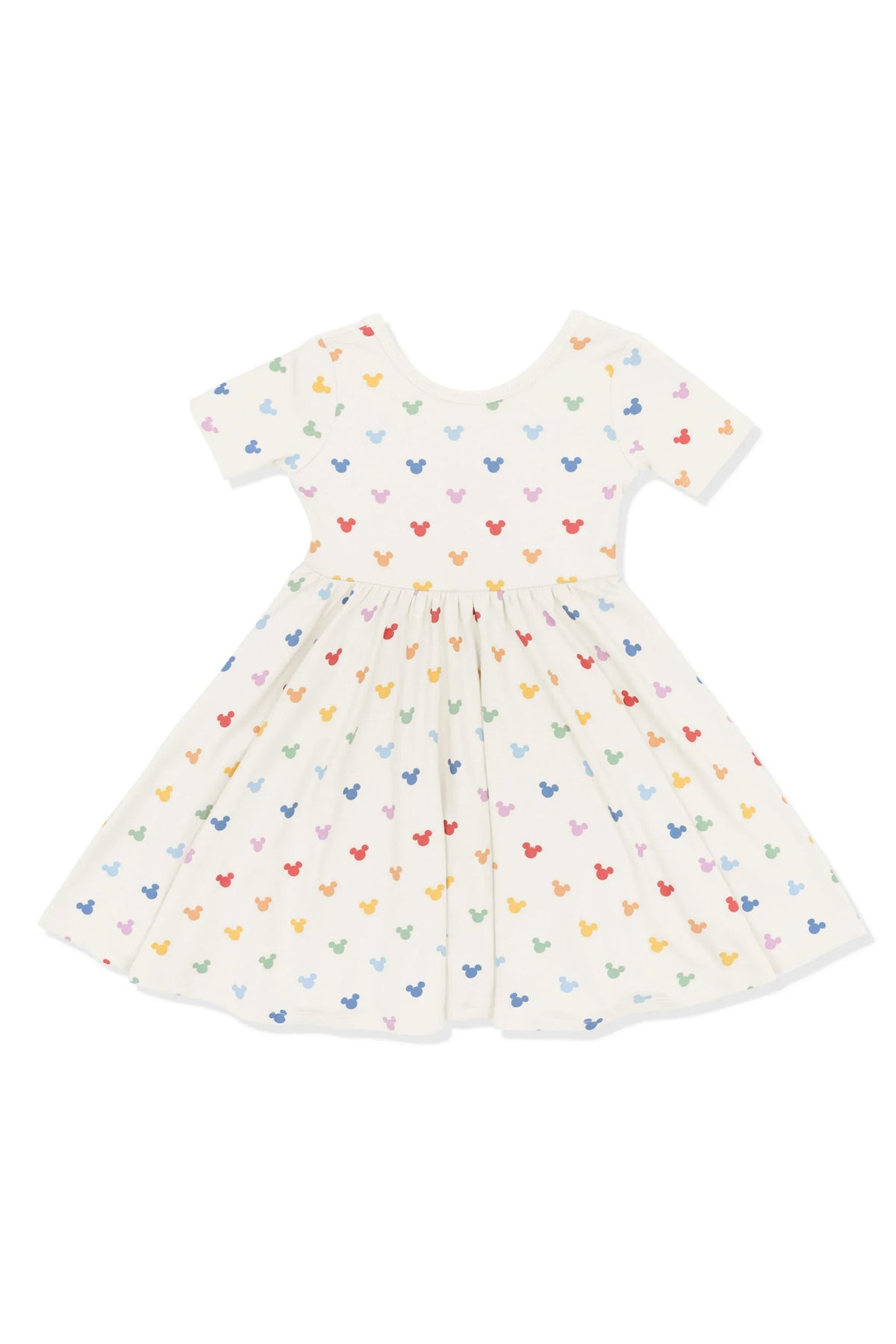 Twirl Dress in Pastel Mickey Mouse