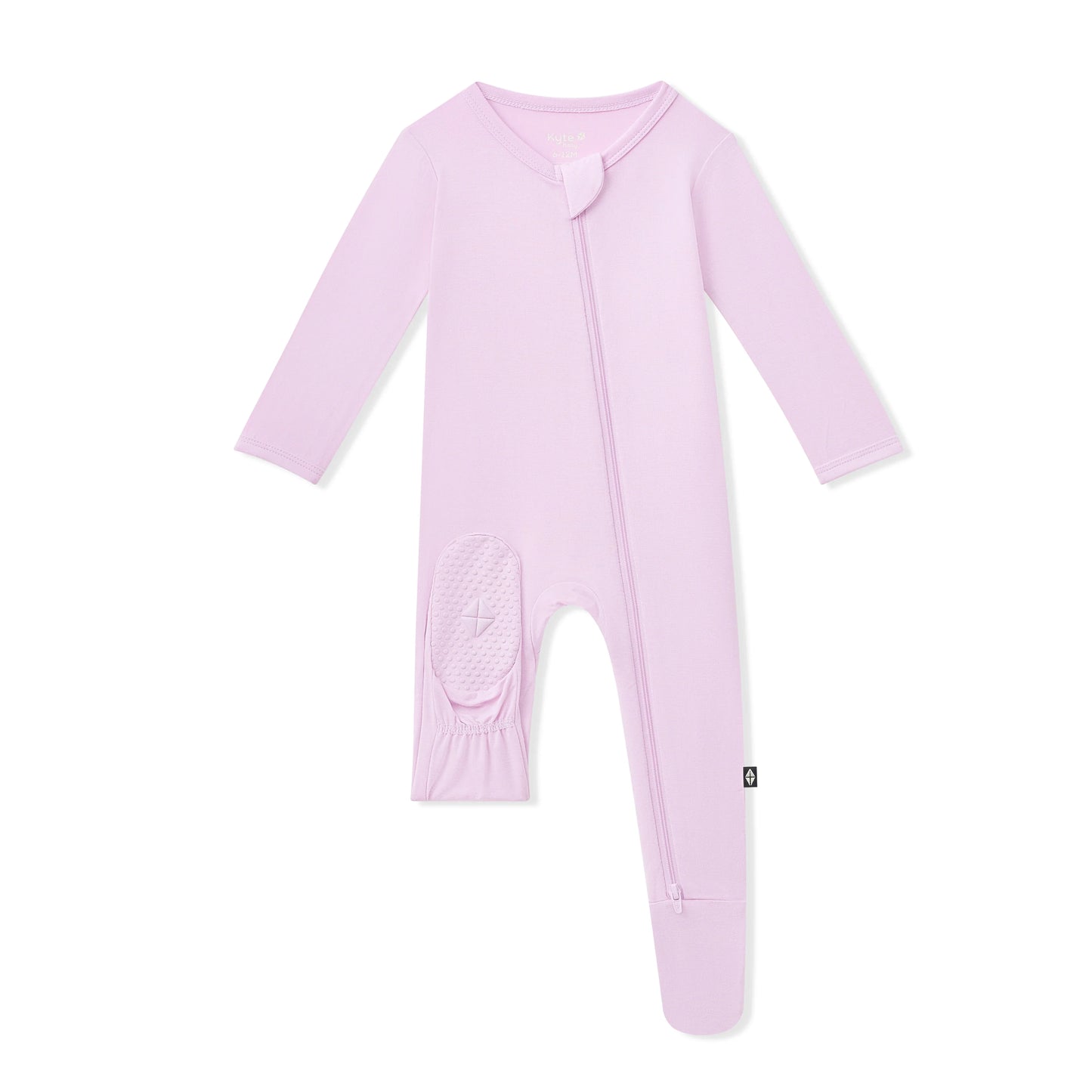 Zippered Footie in Thistle