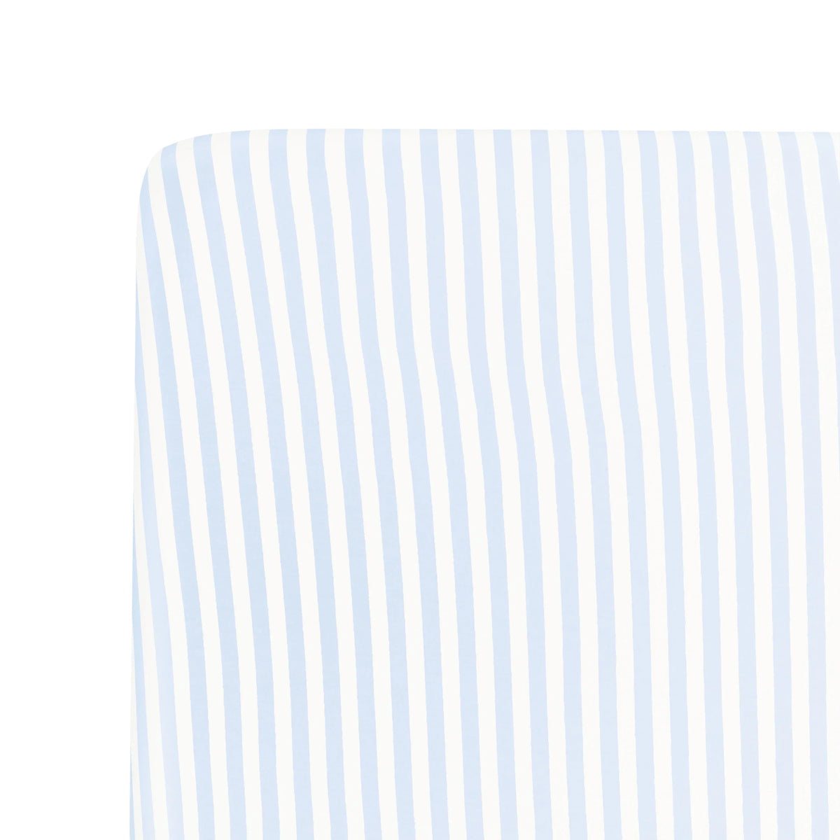 Crib Sheet in Small Mist Stripe