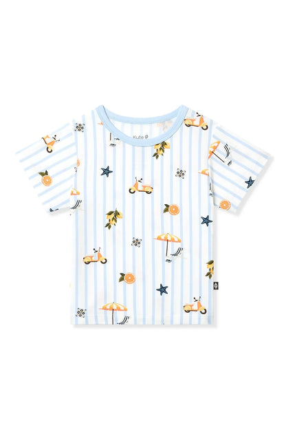 Toddler Basic Tee in Amalfi Coast