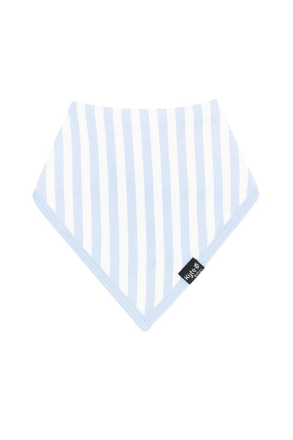 Bib in Small Mist Stripe