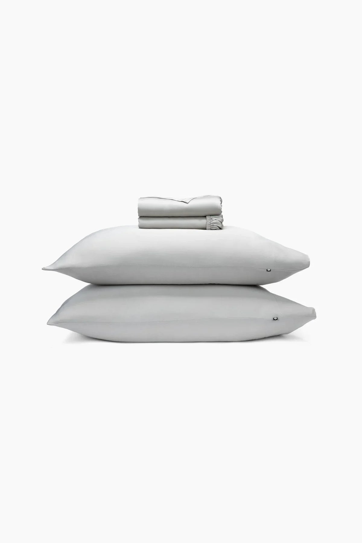 Bamboo Sateen Sheet Set in Dove Gray