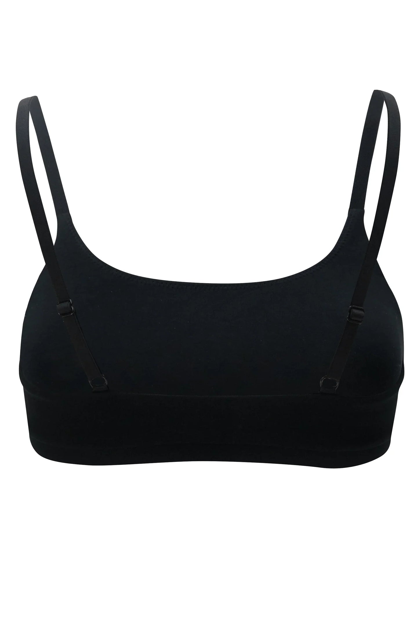 Women's Scoop Neck Bralette in Midnight
