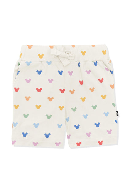 Drawstring Short in Pastel Mickey Mouse