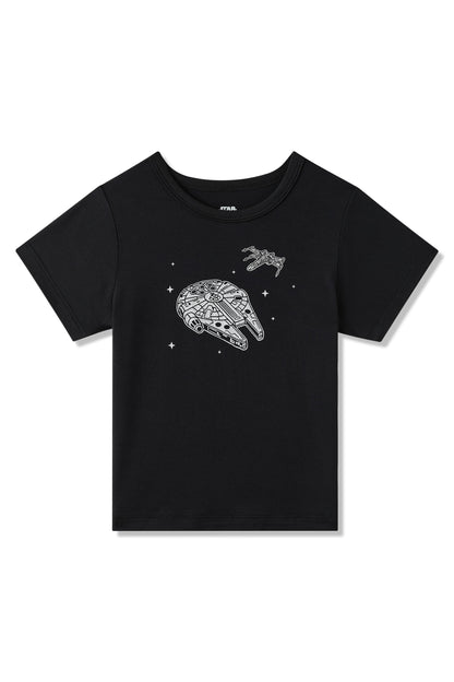 Toddler Basic Tee in Millennium Falcon™