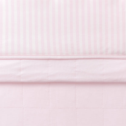 Baby Blanket in Small Sakura Stripe 1.0