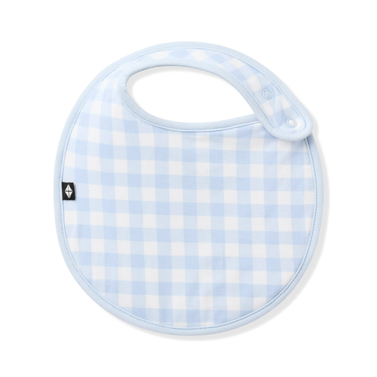 Cushy Bib in Gingham Breeze