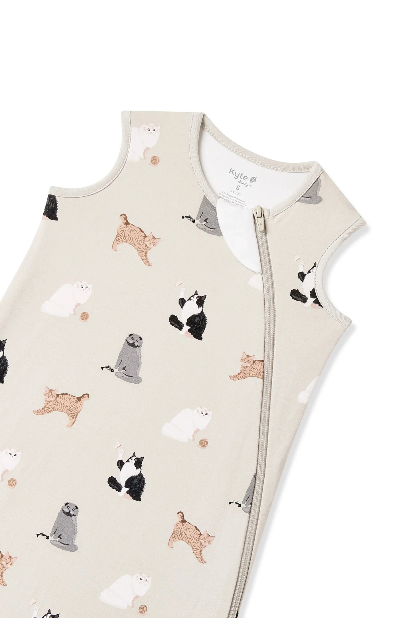Sleep Bag in Fluffy Cat 0.5