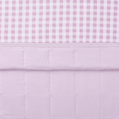 Toddler Blanket in Gingham Thistle 1.0