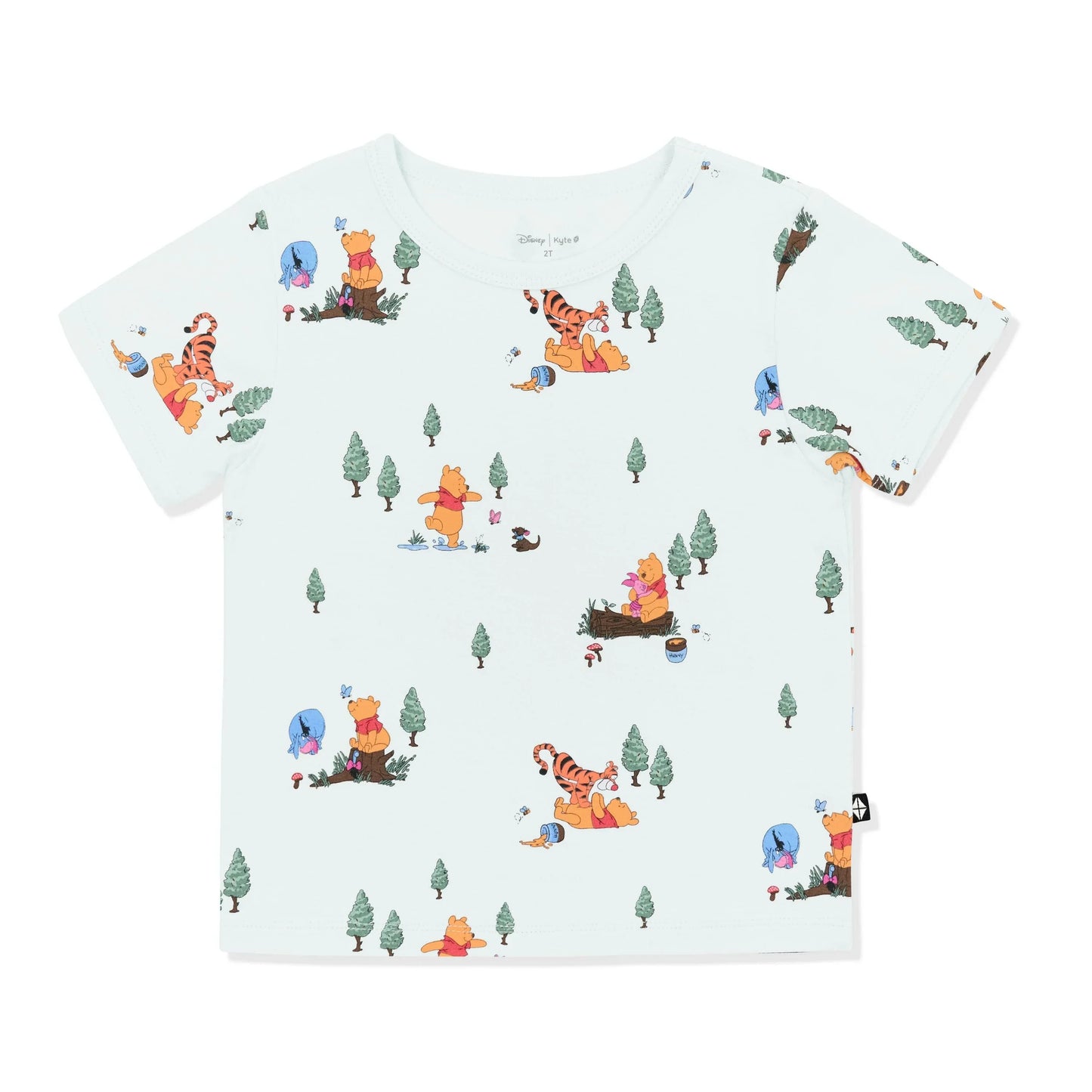 Toddler Basic Tee in Winnie the Pooh Hundred Acre Wood