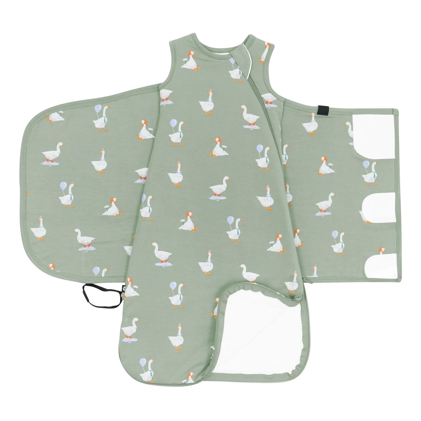 Sleep Bag Swaddler in Silly Goose 1.0