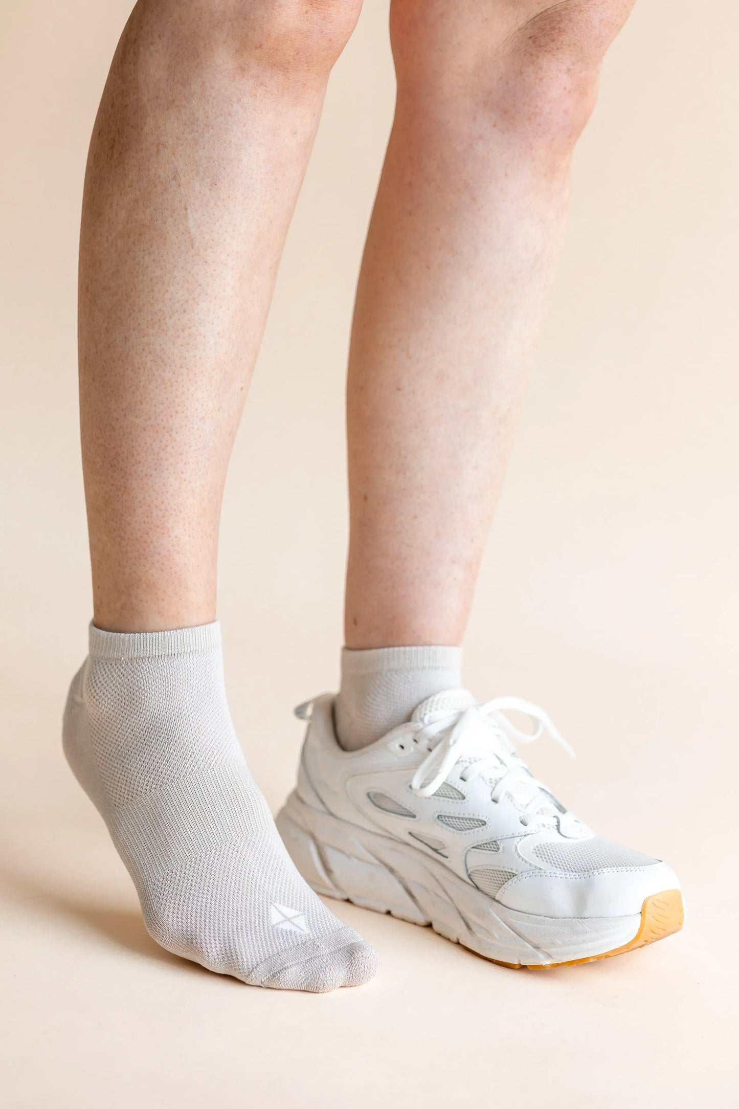 Women's Ankle Socks 3-Pack in Cafe