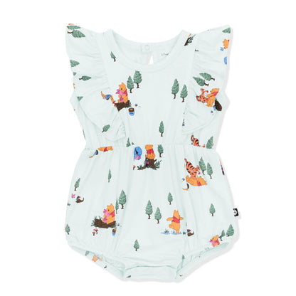 Bubble Romper in Winnie the Pooh Hundred Acre Wood