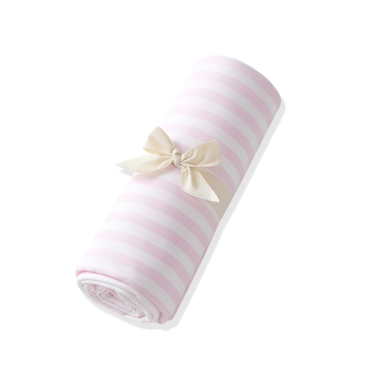 Swaddle Blanket in Small Sakura Stripe