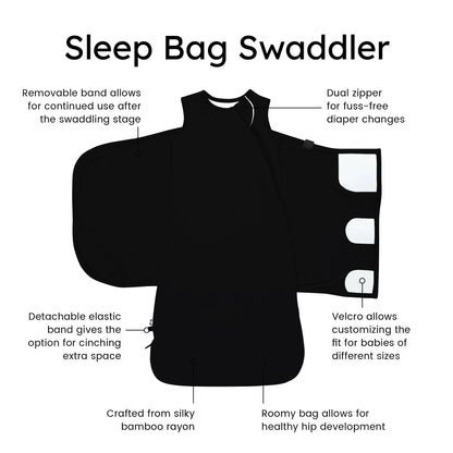 Sleep Bag Swaddler in Midnight 1.0